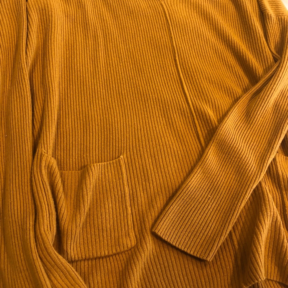 Mustard knit sweater